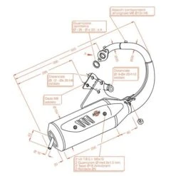 LEOVINCE SILENCIOSO SITOPLUS HONDA SFX S0564