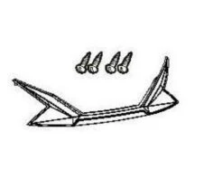 CATADIÓPTRICO SHAD BLANCO SH47