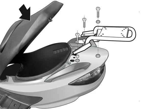 FIJACIONES TOP SHAD SUZUKI BURGMAN 125 / UH125 / 200 Del `07 Al `21 1 FIJACIONES TOP SHAD SUZUKI BURGMAN 125 / UH125 / 200 Del `07 Al `21