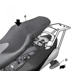 FIJACIONES TOP SHAD SUZUKI GSR 600'06