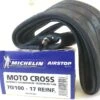 CÁMARA OFF-ROAD MICHELIN TU. 70/100 - 17" RSTOP REFORZADA ST30 F MI
