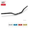 BARRACUDA MANILLAR RACING ALUMINIO NEGRO 22MM (N1016-RN)