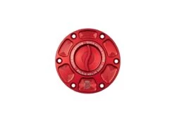 MV AGUSTA FUEL TANK CAP KIT WITH QUICK RELEASE RED SPMV980A0C1694