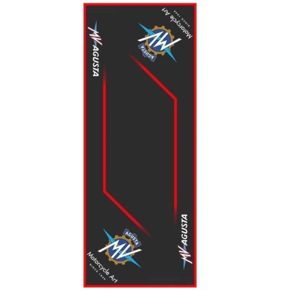 MV AGUSTA LOGO BIKE CARPET SPMV9SPBIKEMAT 1 MV AGUSTA LOGO BIKE CARPET SPMV9SPBIKEMAT