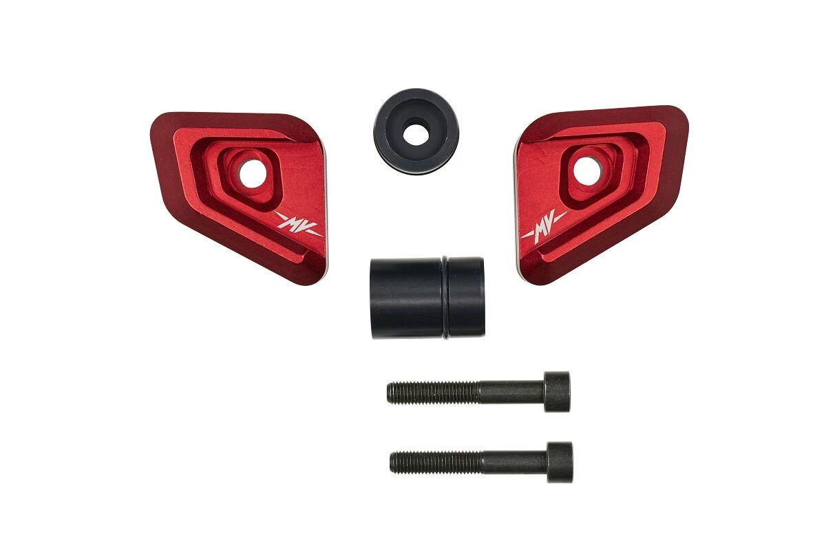 MV AGUSTA RED FRAME PROTECTORS KIT SPMV980A0C9328 1 MV AGUSTA RED FRAME PROTECTORS KIT SPMV980A0C9328