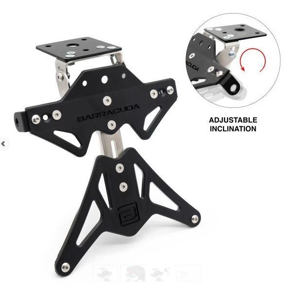 Barracuda PORTAMATRICULAS UNIVERSAL N6104-BN 3 Barracuda PORTAMATRICULAS UNIVERSAL N6104-BN - Imagen 3