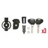 GIVI KIT CIERRE SECURITY LOCK PARA UNIFICAR 3 MALETAS SL103