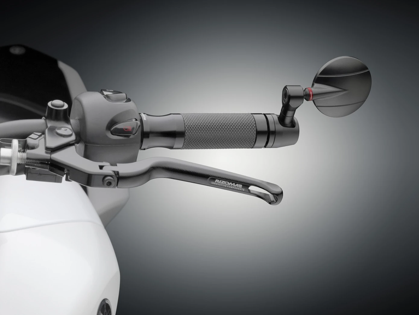 ESPEJO RIZOMA SPY-R 94.5mm NEGRO HOMOLOGADO 2 ESPEJO RIZOMA SPY-R 94.5mm NEGRO HOMOLOGADO - Imagen 2