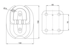 IFAM ANCLAJE PARA SUELO AS1 -Factory Bike Tianda 41530