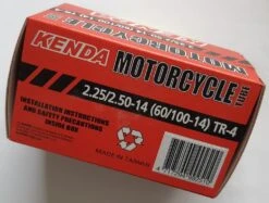 Cámara KENDA ROAD 2.25/2.50-14 (60/100-14) EP-1.3MM Válvula TR-4