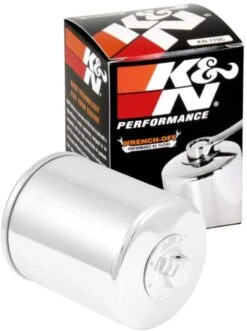 Filtro Aceite K&N Cromado Harley Davidson