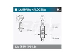 Lampara OSRAM 64150 H1