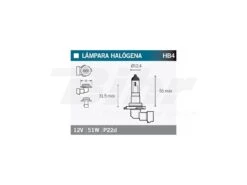 Lampara OSRAM 9006-01B HB4